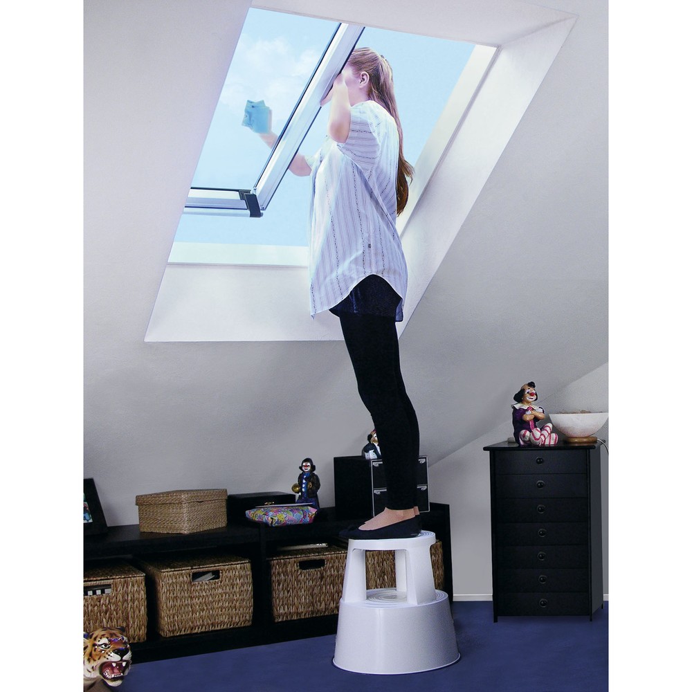 Productafbeelding nr. 5: Verrijdbaar opstapje van kunststof, cap. 150 kg, basaltgrijs