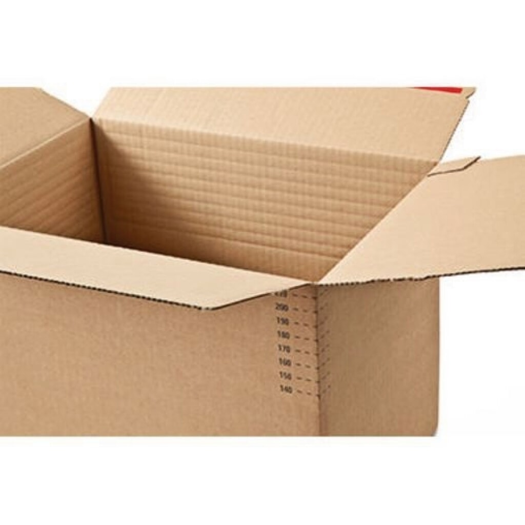 ColomPac Versandkarton CP141.201 DIN A4 30,4x13-22x21,6cm braun Produktabbildung Nr. 3: ColomPac Versandkarton CP141.201 DIN A4 30,4x13-22x21,6cm braun