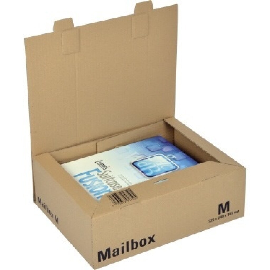 ColomPac Versandkarton Mailbox CP098.03 M braun Produktabbildung: ColomPac Versandkarton Mailbox CP098.03 M braun