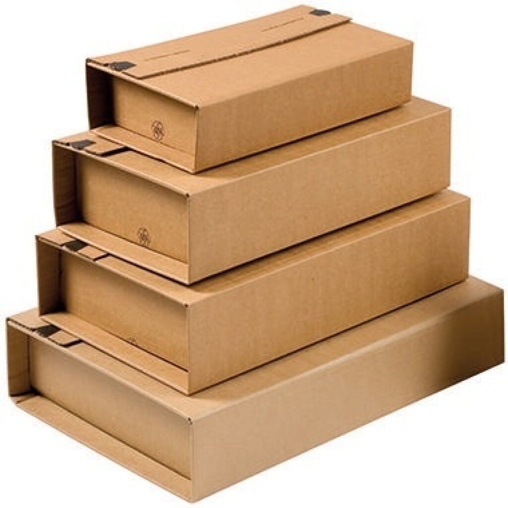 Produktabbildung: ColomPac Versandkarton Universal CP020.17 38x8x29cm braun