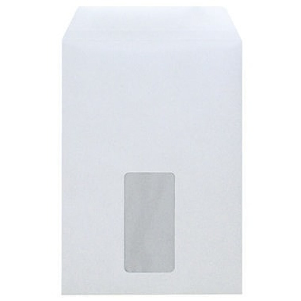Produktabbildung: Soennecken Versandtasche 2093 C5 90g mF hk hf weiß 500 St./Pack.