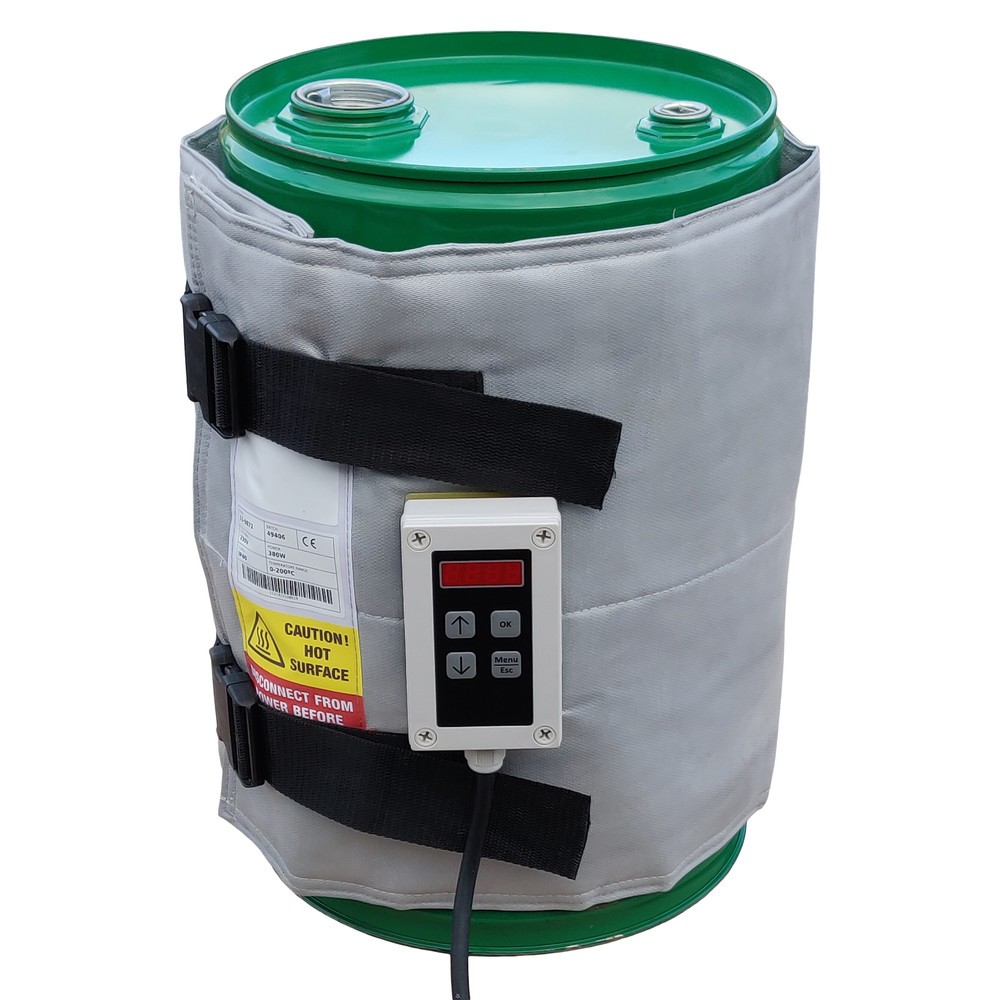 Product afbeelding: Verwarmingsmantel voor vaten Kuhlmann voor hoge temperaturen, 25-30 l, 0-200ºC, 230 V, 380 W, Llxh 1.200 x 400 mm