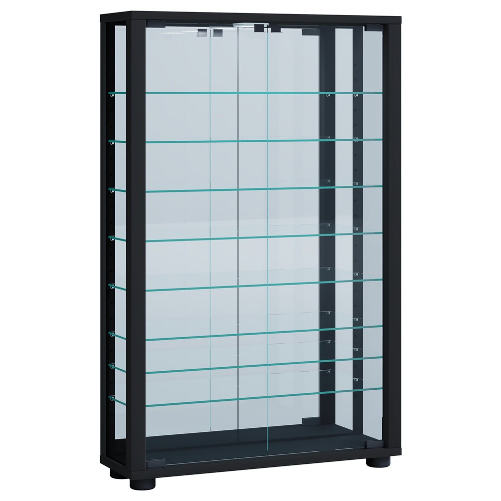 Immagine del prodotto: Vetrina a parete VCM Vitrosa Mini con specchio, nero