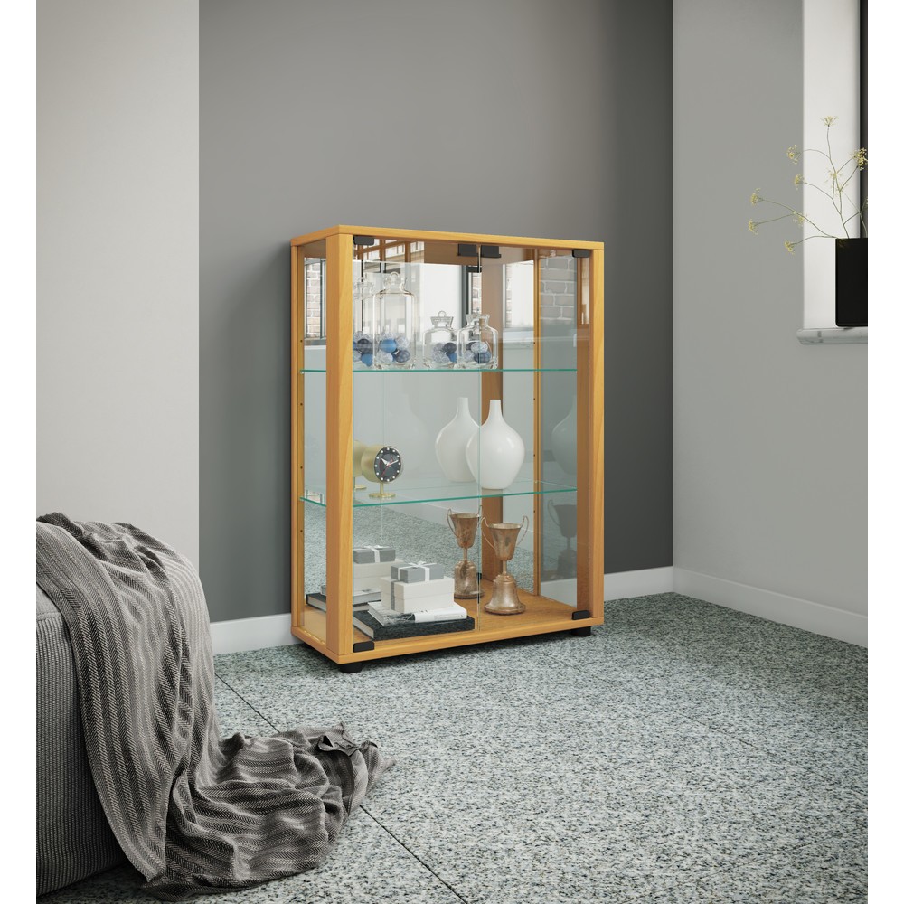 Immagine del prodotto n. 4: Vetrina da terra VCM Sintalo con specchio, faggio