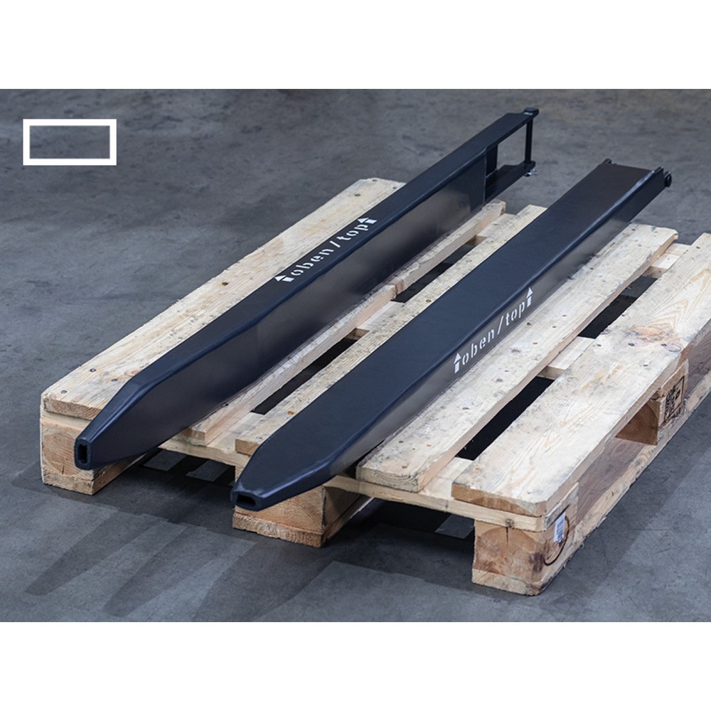Produktabbildung Nr. 4: VETTER® Gabelverlängerung, geschlossene Ausführung, Länge 2.000 mm, Gabelzinkenquerschnitt 120 x 40 mm
