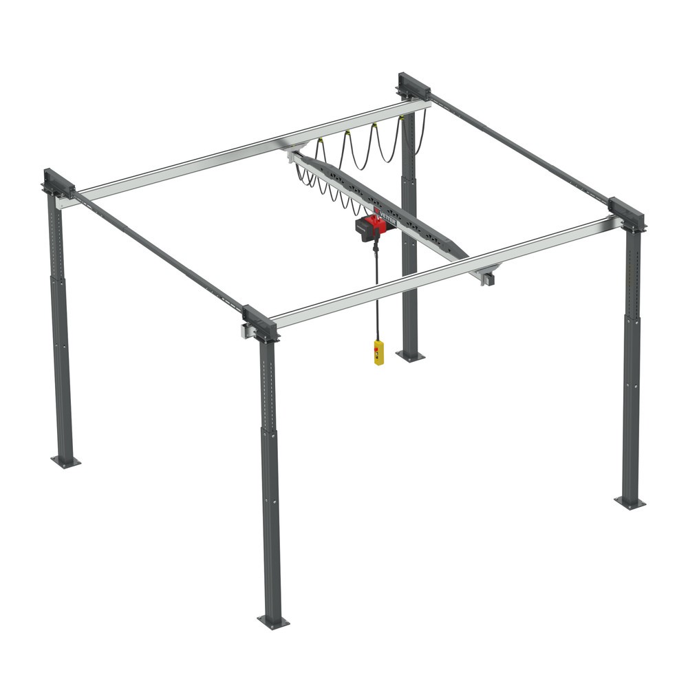 Immagine del prodotto n. 1: VETTER Gru a portale a doppia rotaia ErgoLine®, sbraccio 2.420 mm, portata 125 kg