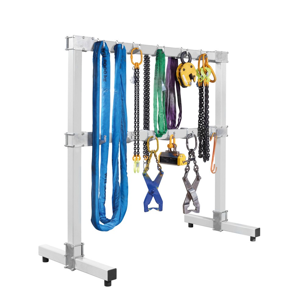 Illustration du produit: VETTER® Vestiaire pour accessoires d'élingage, fixe, HxlxP 1.830 x 1.890 x 900 mm, gris clair
