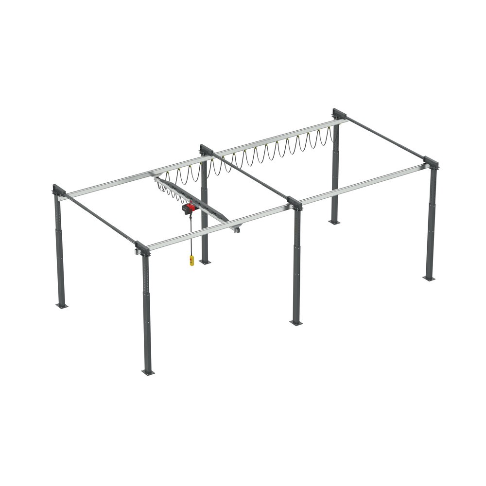 Produktabbildung Nr. 1: VETTER® Zweischienen-Portalkran ErgoLine®, Ausladung 10.500 mm, TK 500 kg