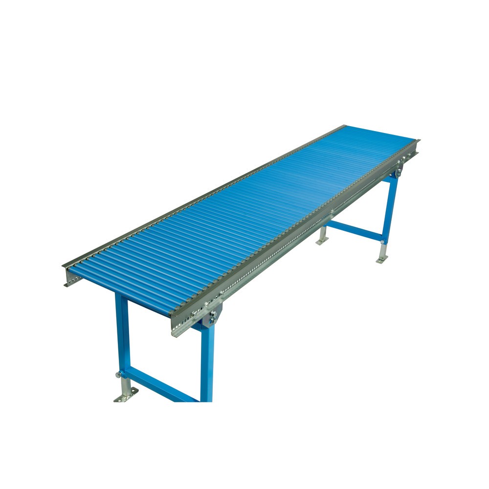 Número de imagen del producto 2: BLUME transportador de rodillos pequeño, rodillos de plástico Ø 20 mm, eje con resorte, L x An 1.000 x 400 mm