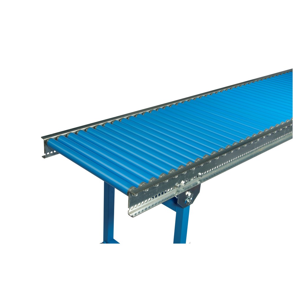 Imagen del producto: BLUME transportador de rodillos pequeño, rodillos de plástico Ø 30 mm, eje roscado, LxA 1.000 x 400 mm