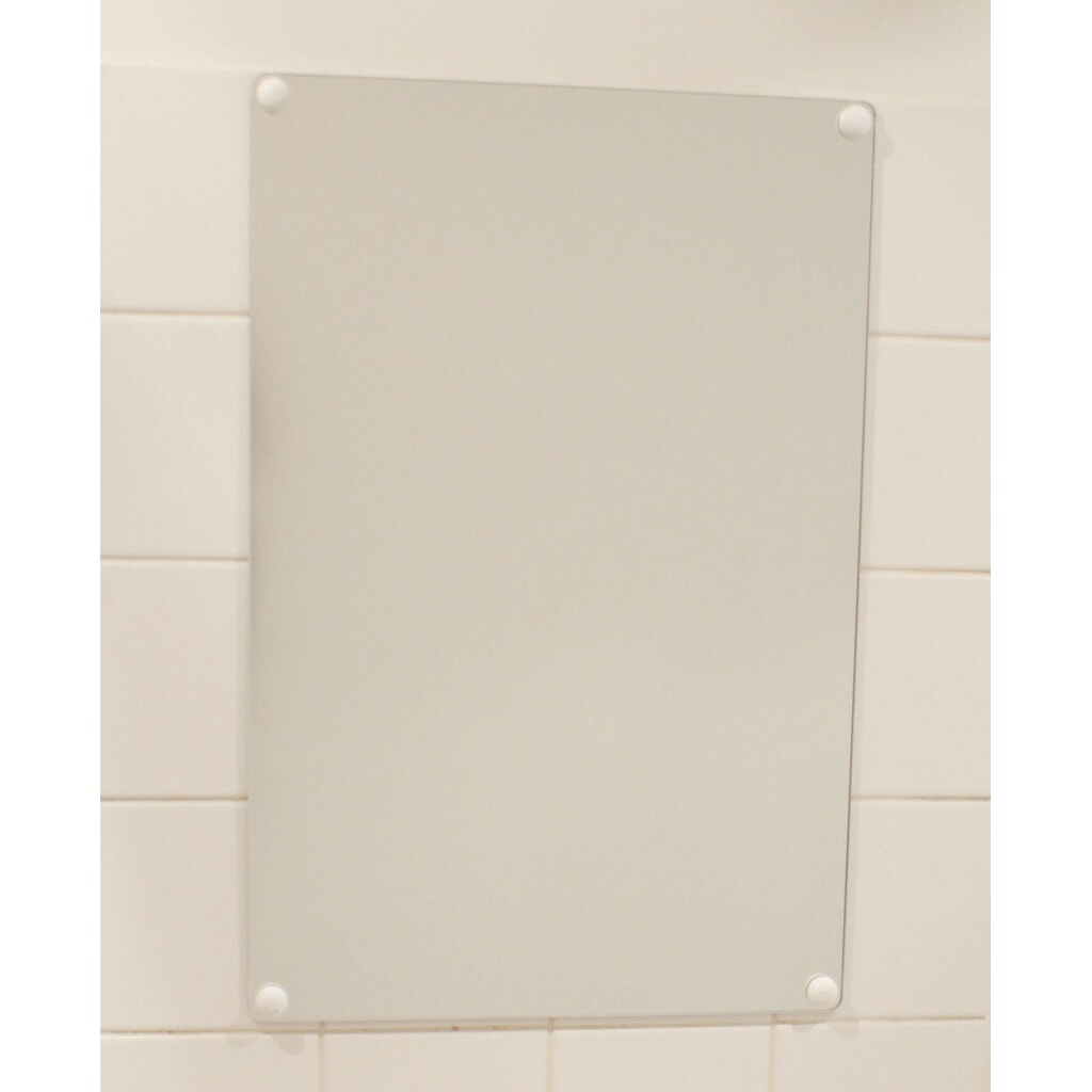Vialux® Flachspiegel, Acrylglas (PMMA), HxB 600 x 400 mm, ohne Rahmen Produktabbildung: Vialux® Flachspiegel, Acrylglas (PMMA), HxB 600 x 400 mm, ohne Rahmen