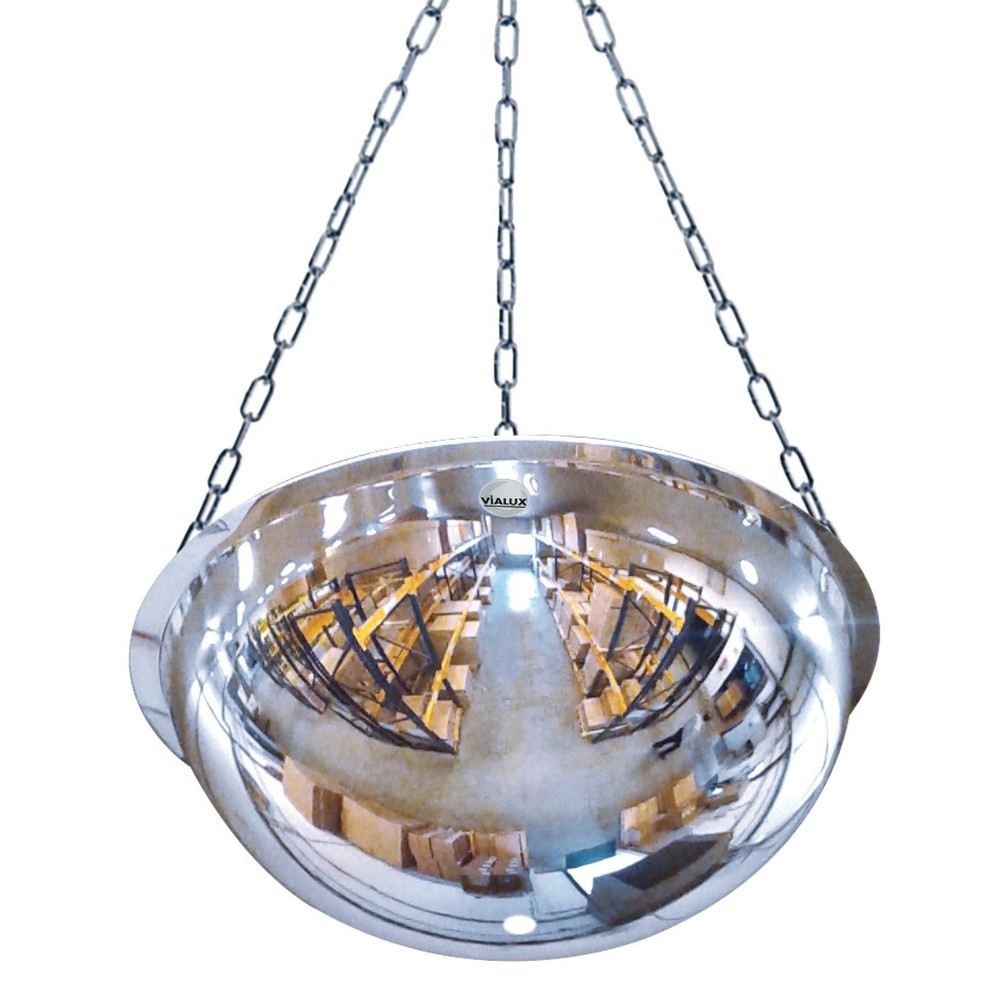 Produktabbildung Nr. 1: Vialux® Panoramaspiegel, Halbkugel, Ø 800 mm, Polycarbonat