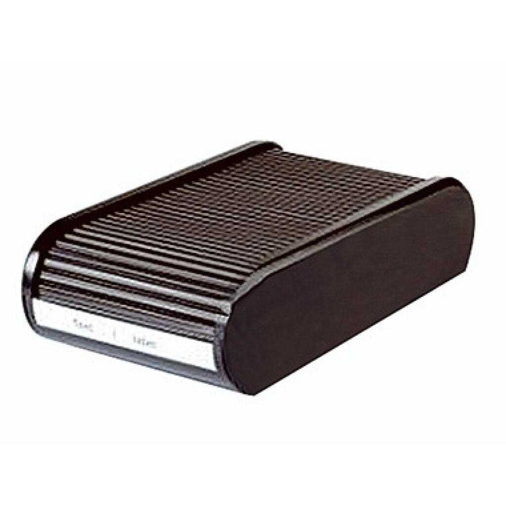 Produktabbildung: helit Visitenkartenbox Linear H6218095 max. 300Karten sw