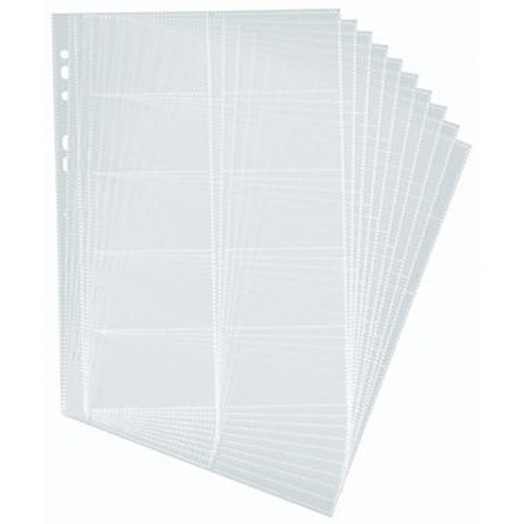 DURABLE Visitenkartenhülle 238919 für 20Karten 90x57mm 10 St./Pack. Produktabbildung: DURABLE Visitenkartenhülle 238919 für 20Karten 90x57mm 10 St./Pack.