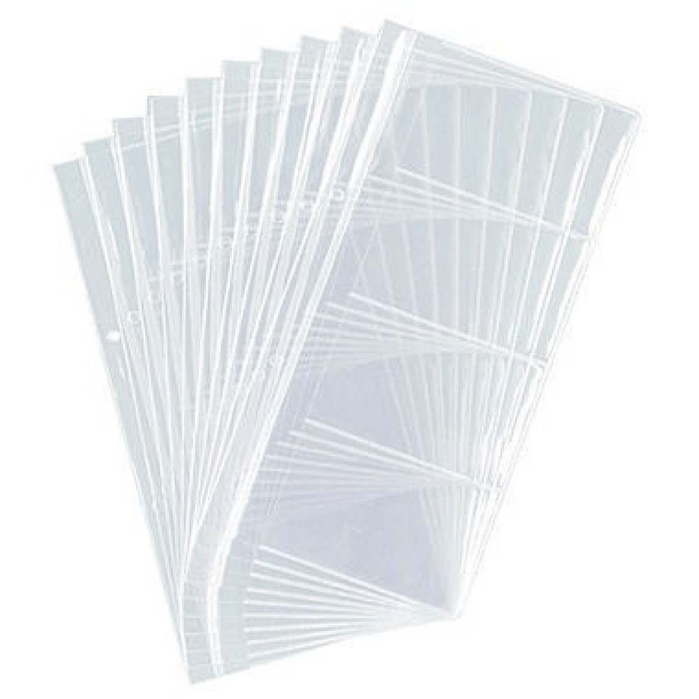 Produktabbildung: DURABLE Visitenkartenhülle 238719 für 8Karten 90x57mm tr 10 St./Pack.