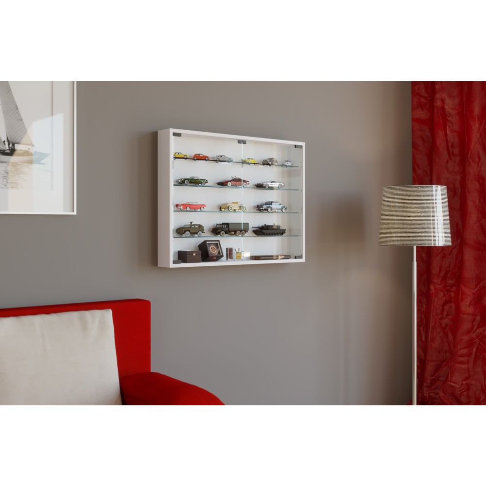 Número de imagen del producto 3: Vitrina de pared VCM Mandosa L, blanco