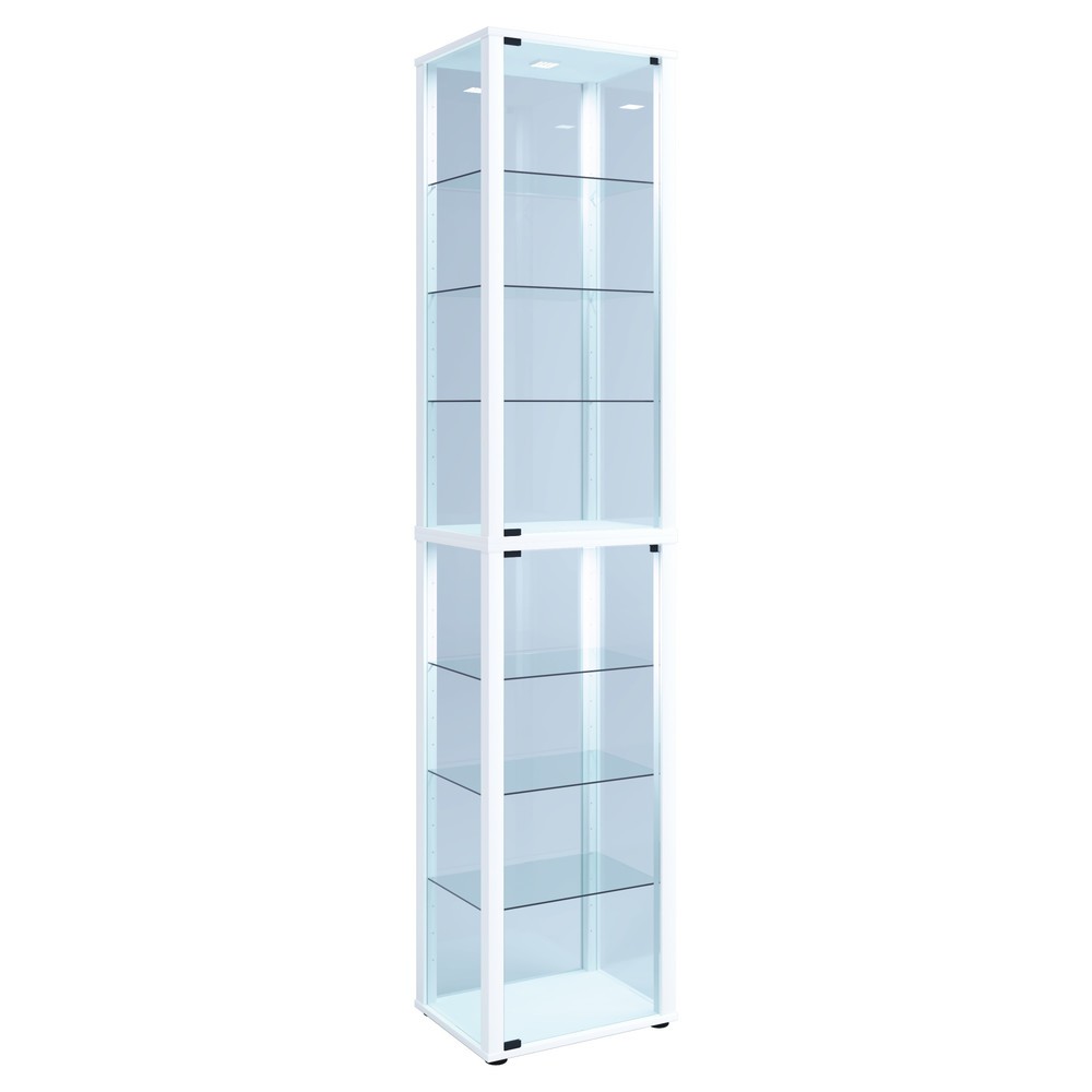 Illustration du produit: Vitrine à poser VCM Kavisa XL, blanche