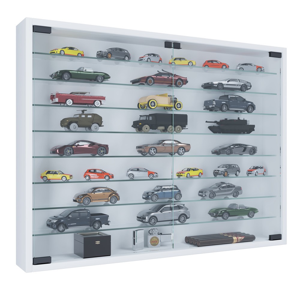 Illustration du produit: Vitrine VCM Mandosa XXL, blanche