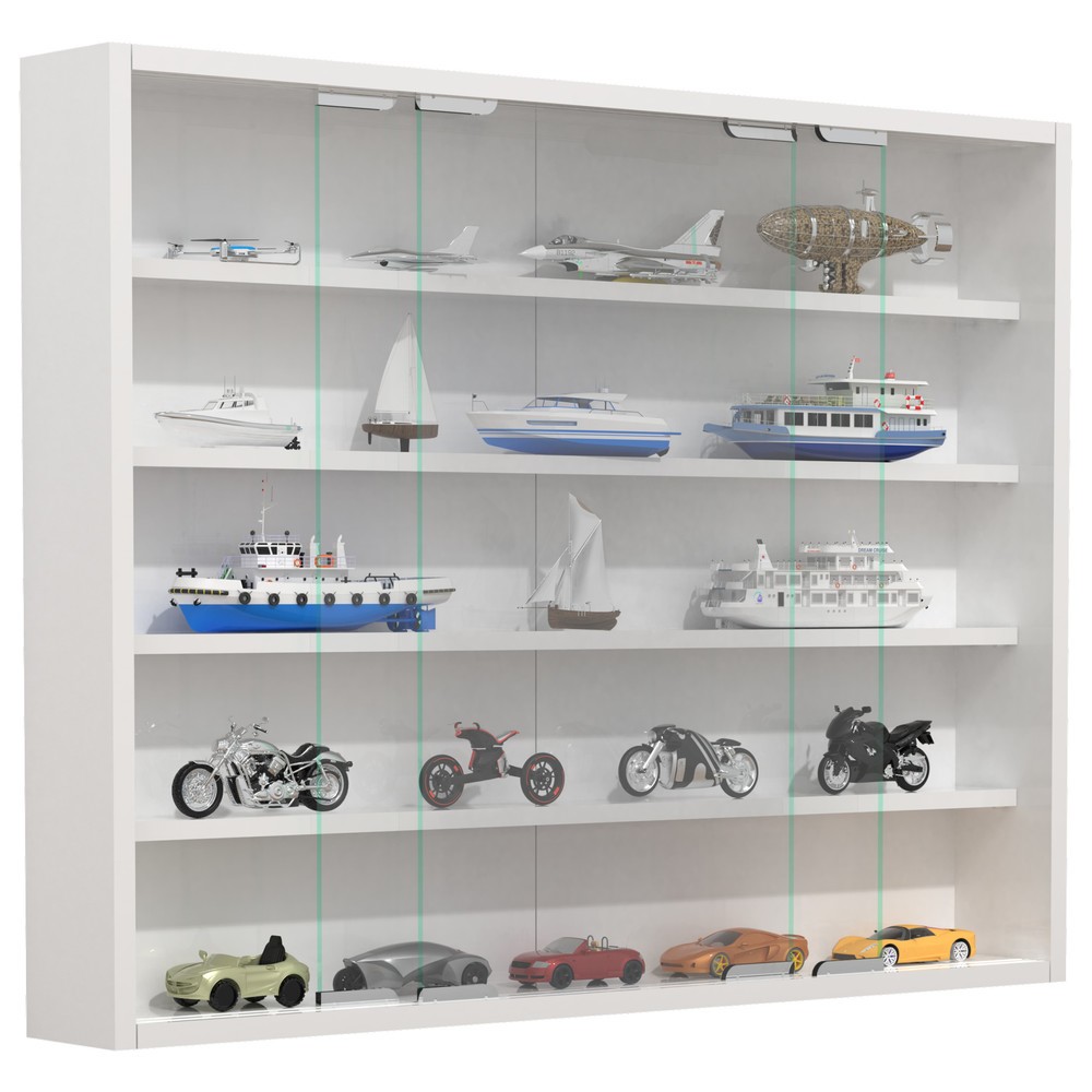 Illustration du produit: Vitrine murale VCM Agisa L, blanche