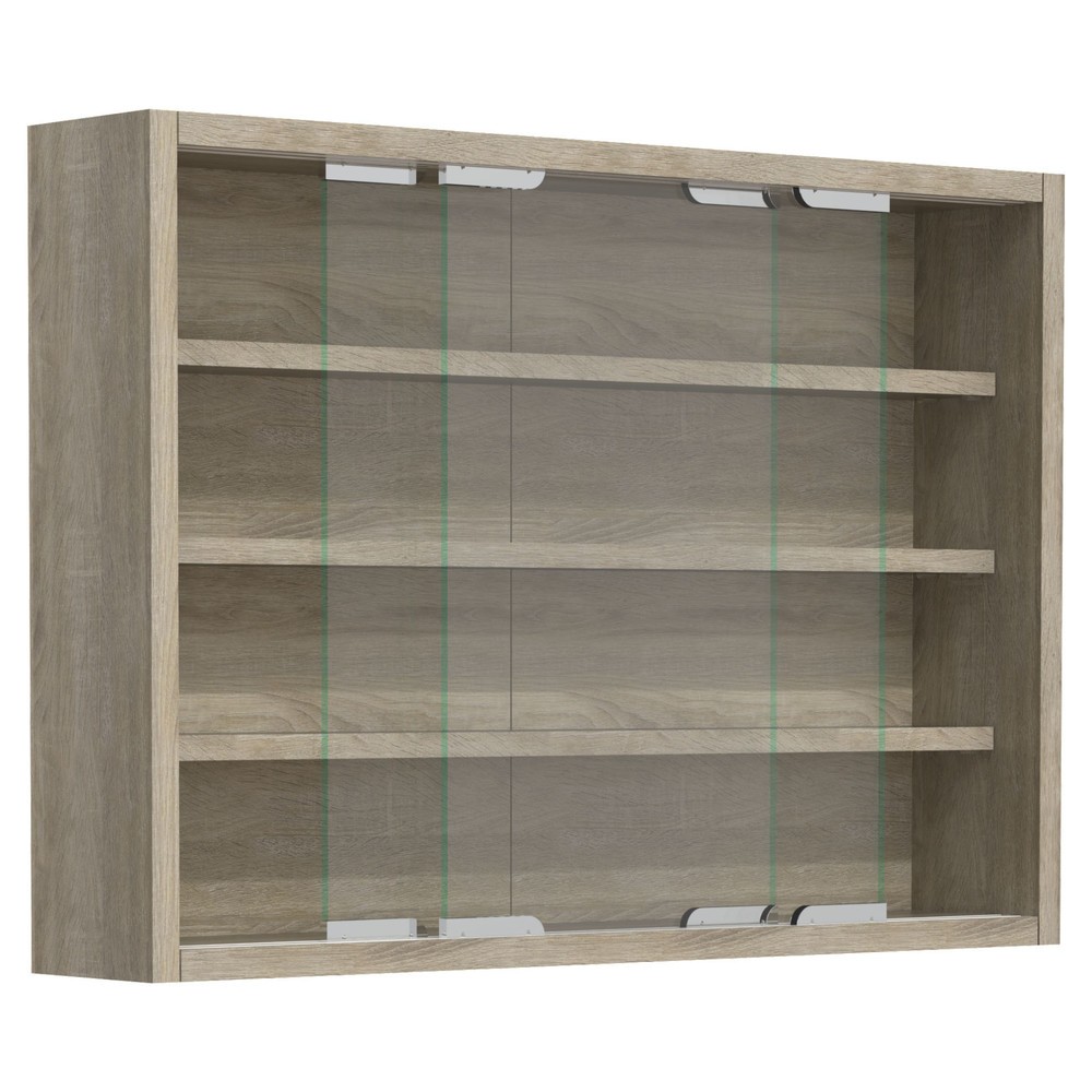 N° de l'image du produit 4 : Vitrine murale VCM Agisa M, chêne Sonoma