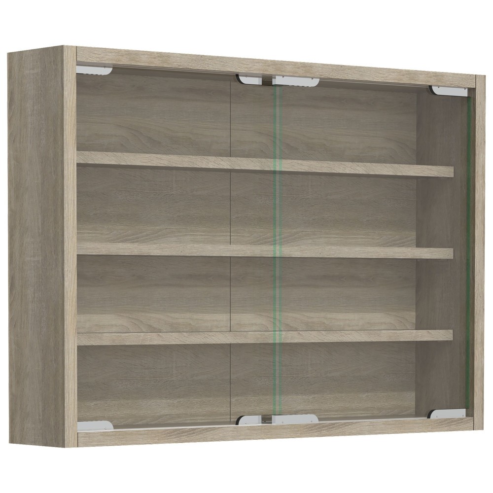 N° de l'image du produit 5 : Vitrine murale VCM Agisa M, chêne Sonoma