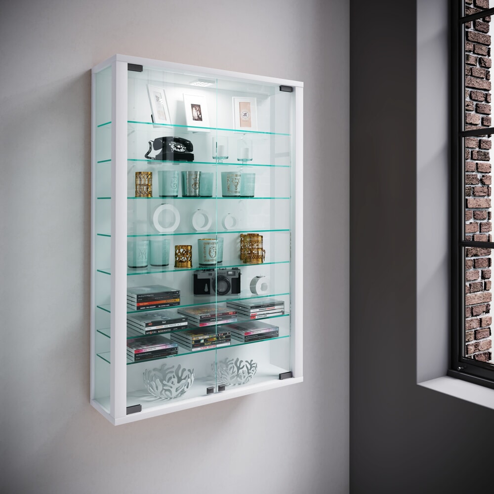 N° de l'image du produit 4 : Vitrine murale VCM Vitrosa Mini, blanche