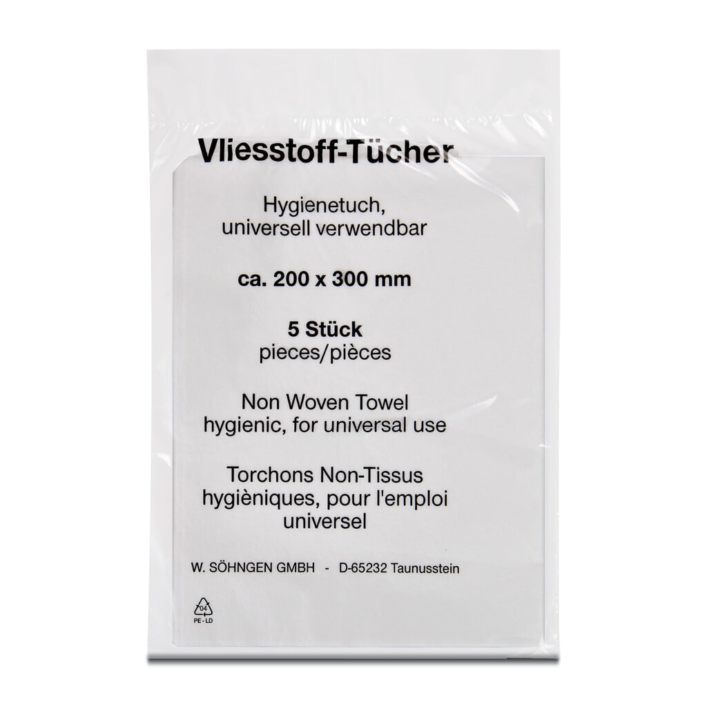Vliestücher, LxB 200 x 300 mm
