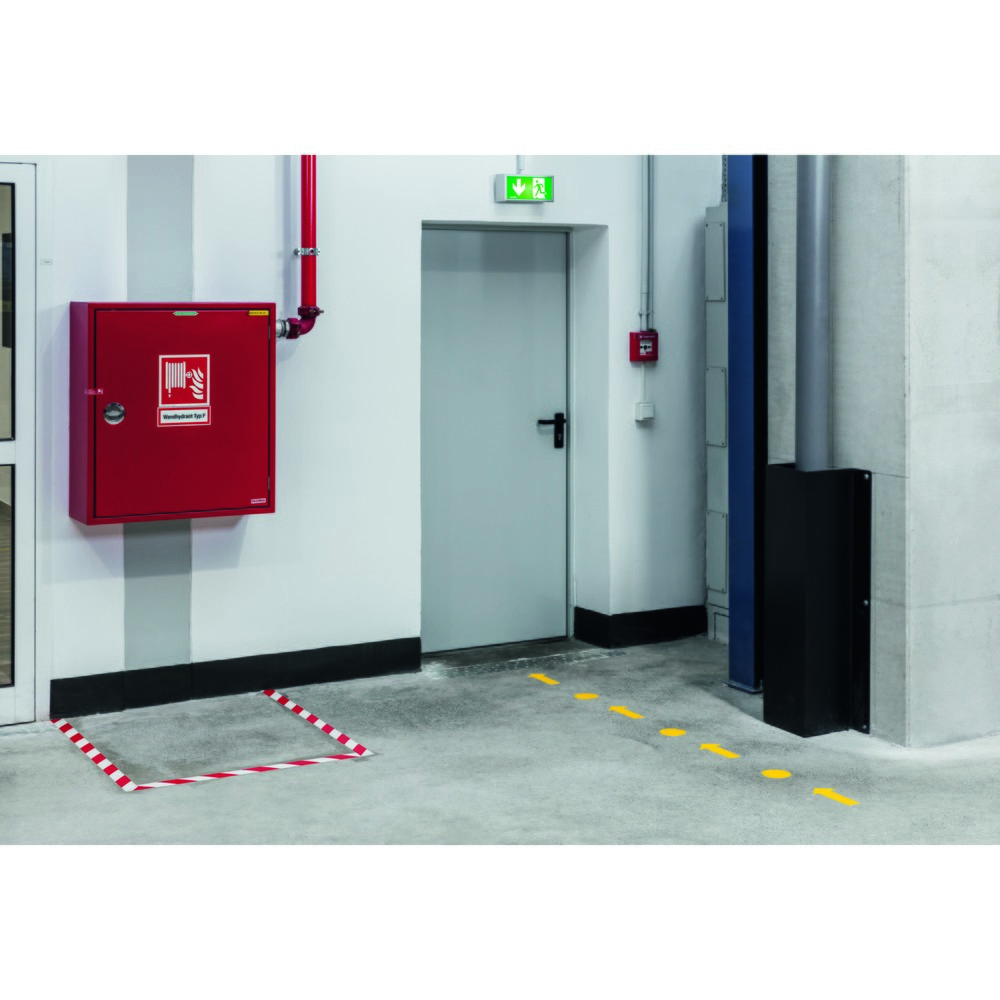 Productafbeelding nr. 2: Vloermarkeringssticker DURABLE punt, Ø 100 mm, dikte 0,7 mm, 5 verpakkingen van 10 stickers/VE