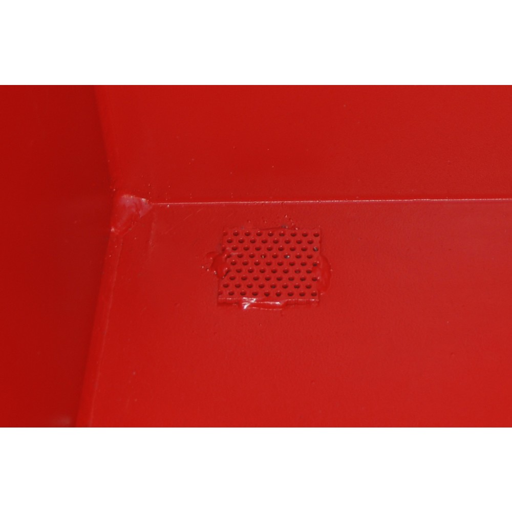 Número de imagen del producto 4: Bauer® Volquete de virutas, cubeta baja, pintado, volumen 0,25 m³, RAL 7021 gris negro