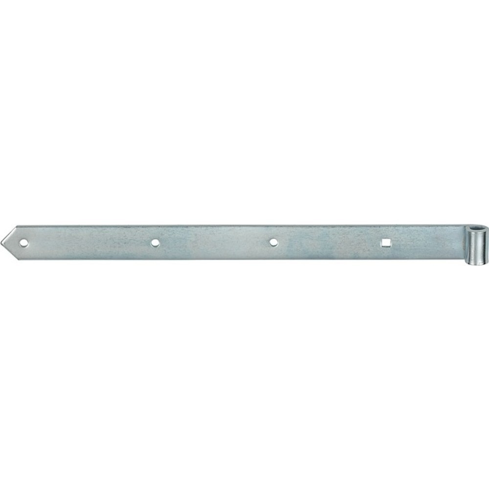 Produktabbildung: VORMANN Ladenband Breite 37 mm, Stahl blau verzinkt, Länge 500 mm Stärke 5 mm, halbschwer