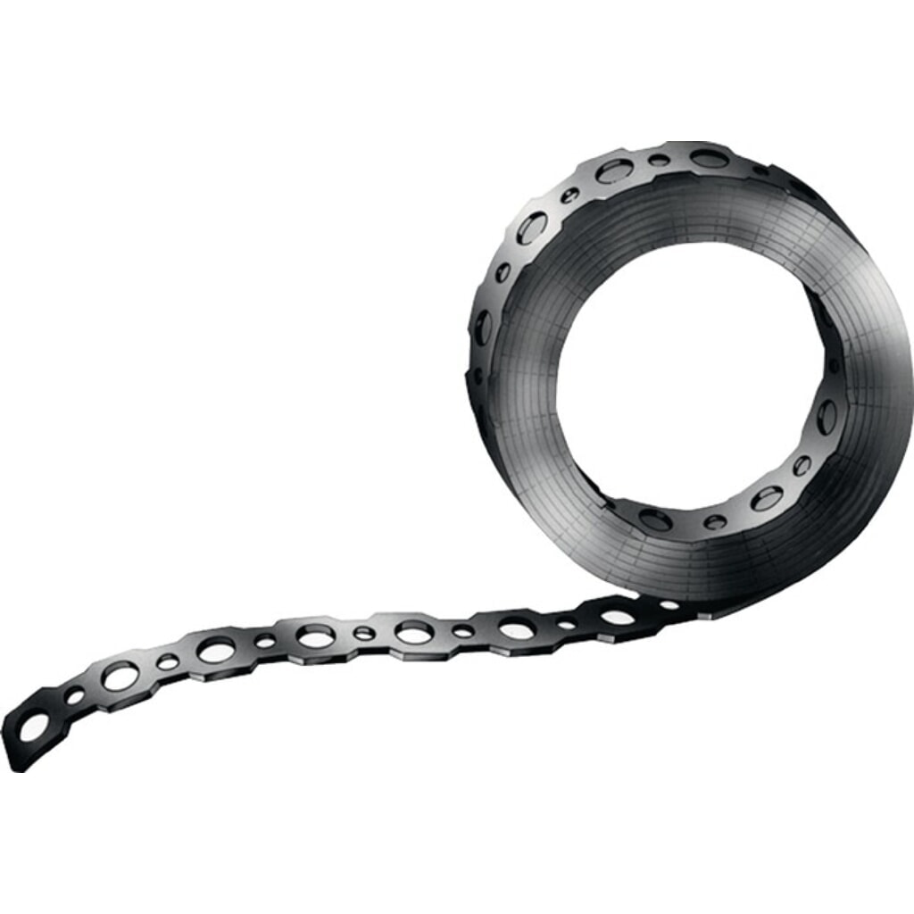 Produktabbildung: VORMANN Montageband, feuerverzinkt, Band-B12 x 0,9mm Länge 3 m