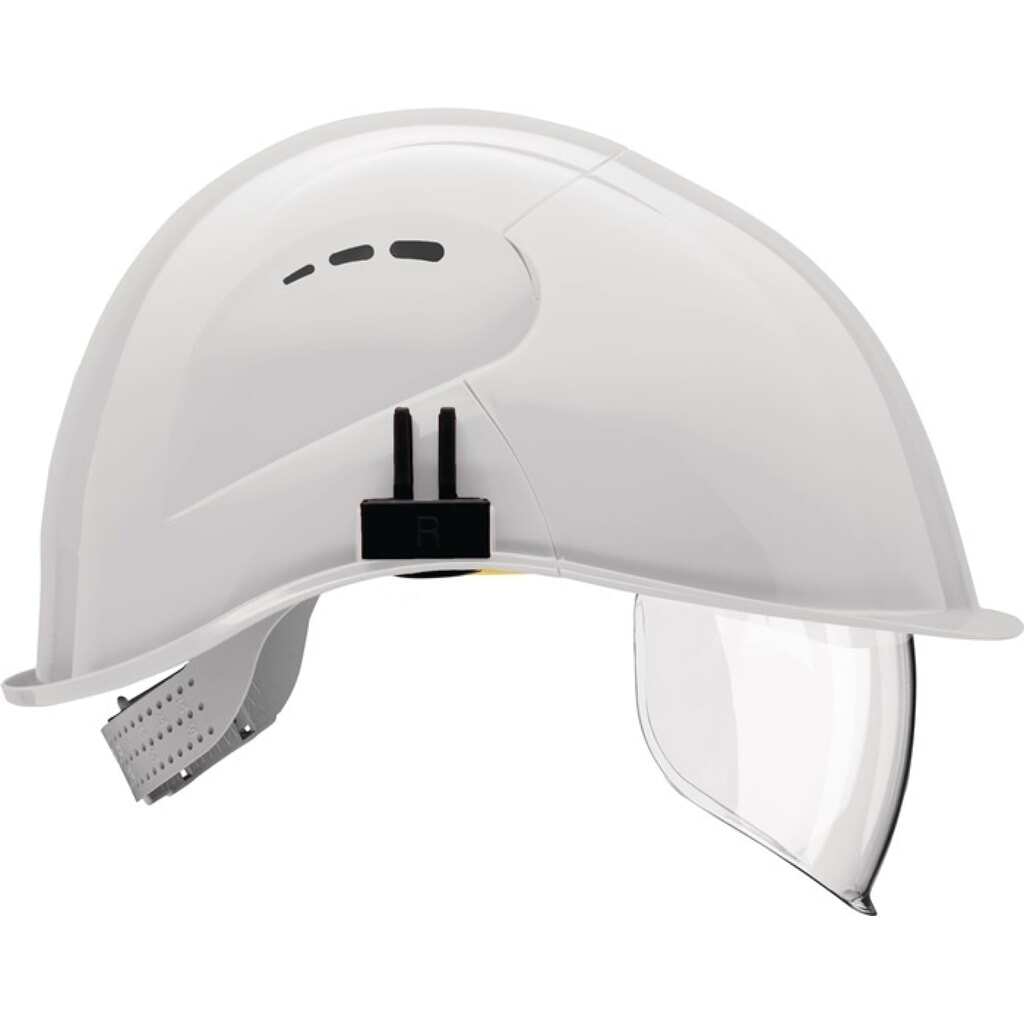 Produktabbildung: VOSS Schutzhelm VisorLight signalweißPE EN