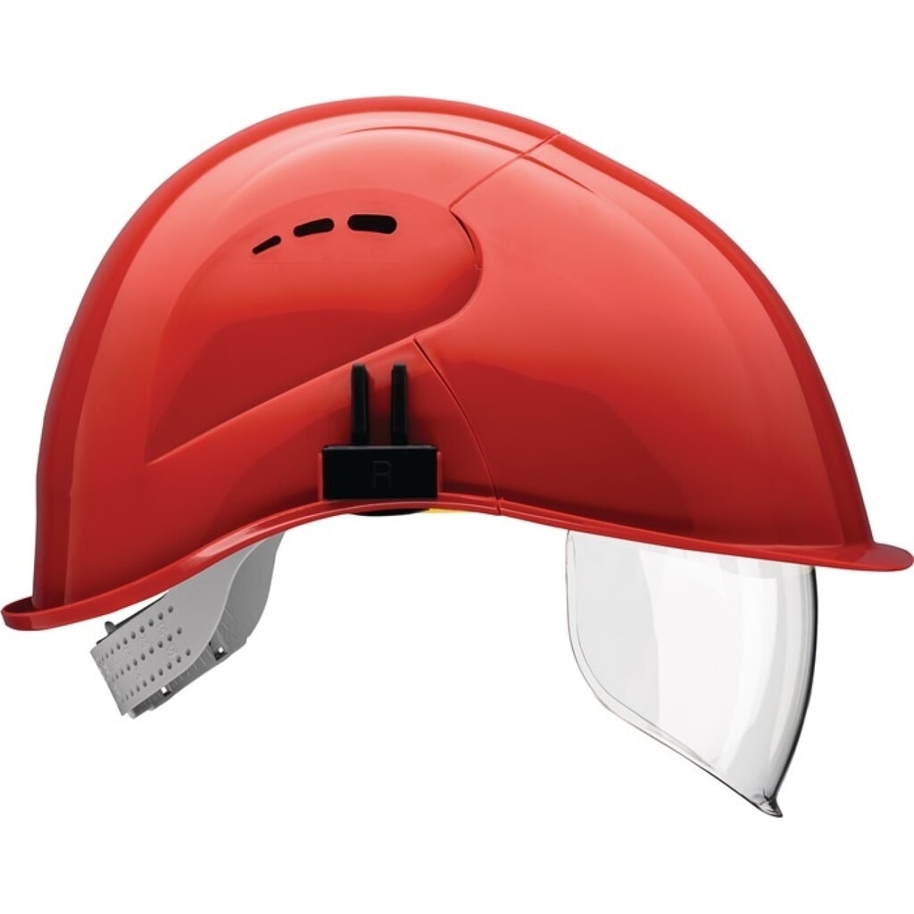 VOSS Schutzhelm VisorLight karminrot PE EN Produktabbildung: VOSS Schutzhelm VisorLight karminrot PE EN