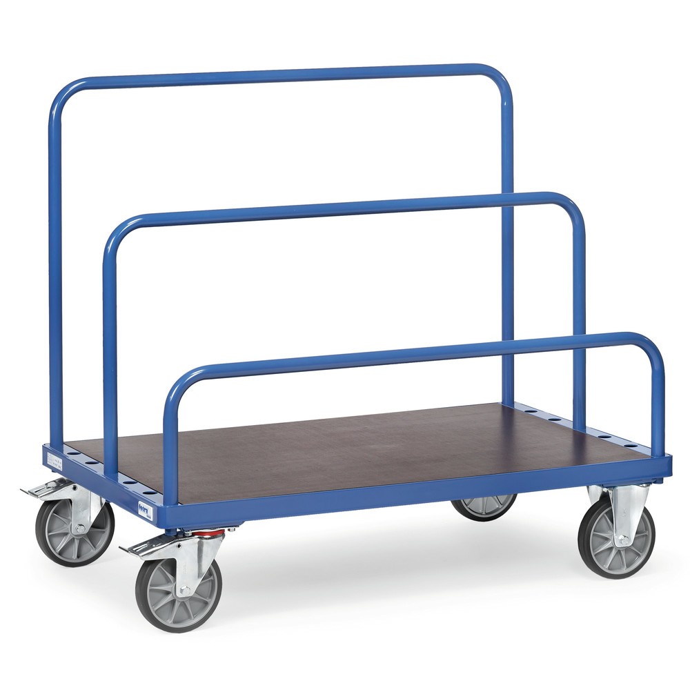 Číslo obrázku produktu 3: Vozík na desky fetra®, bez oblouku, ložná plocha ŠxH 1600 x 800 mm, nosnost 750 kg