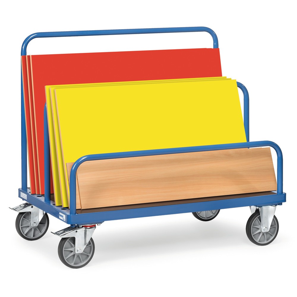 Číslo obrázku produktu 5: Vozík na desky fetra®, bez oblouku, ložná plocha ŠxH 1600 x 800 mm, nosnost 750 kg