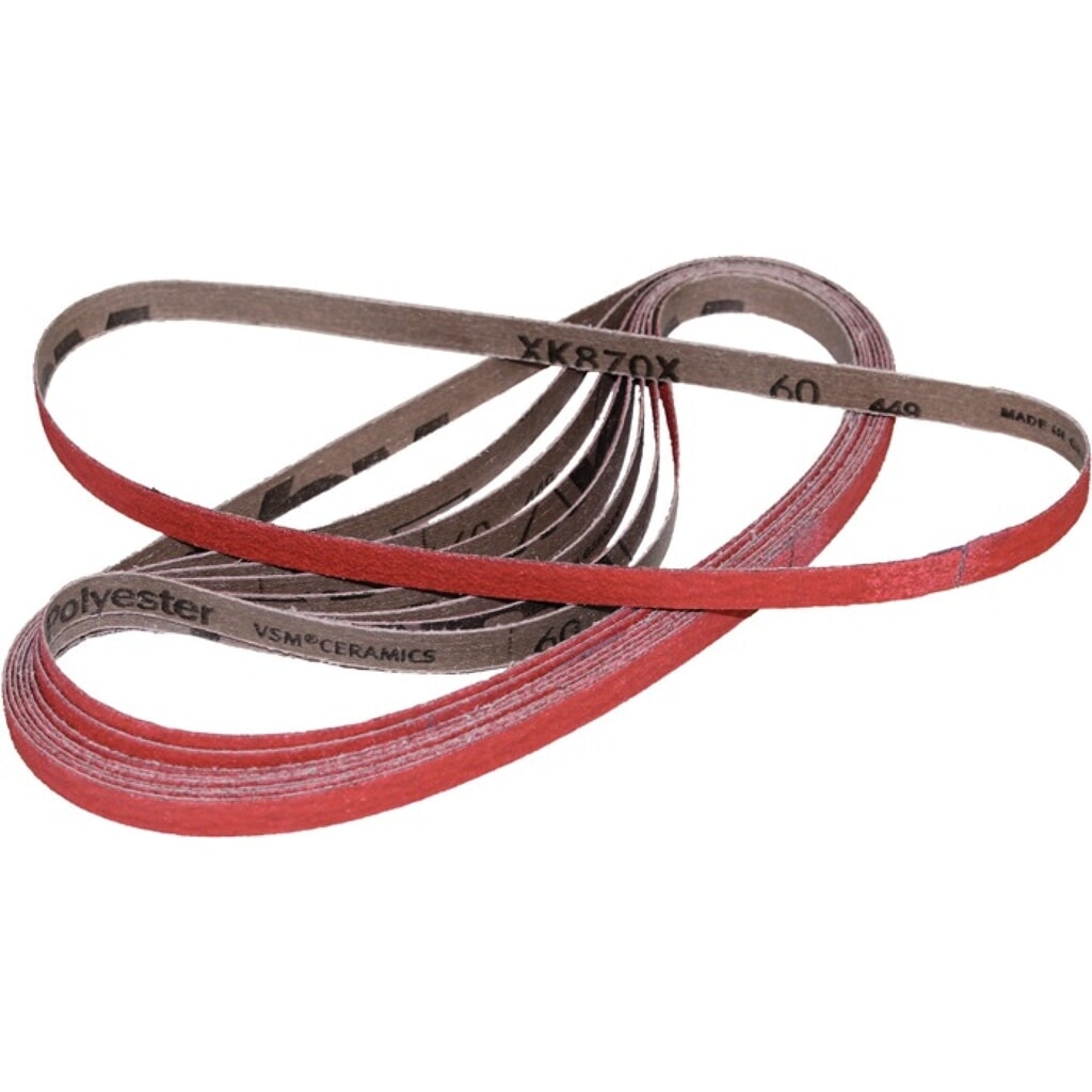 VSM Schleifband XK870F L.760mm B.40mm K.120 f.STA/Titan/NE Keramikkorn Produktabbildung: VSM Schleifband XK870F L.760mm B.40mm K.120 f.STA/Titan/NE Keramikkorn