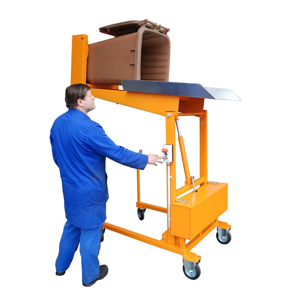 Číslo obrázku produktu 2: Vyklápěč popelnic MKS, elektrohydraulické ovládání 12 V