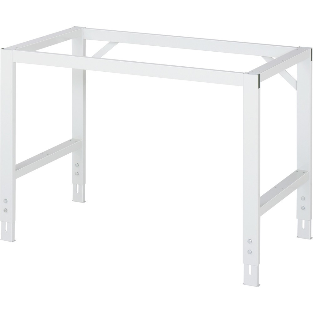 Číslo obrázka výrobku 3: Výškovo nastaviteľný pracovný stôl RAU série TOM, v × š × h 760 – 1 080 × 1 250 × 800 mm, pracovná doska s povrchom z melamínovej živice