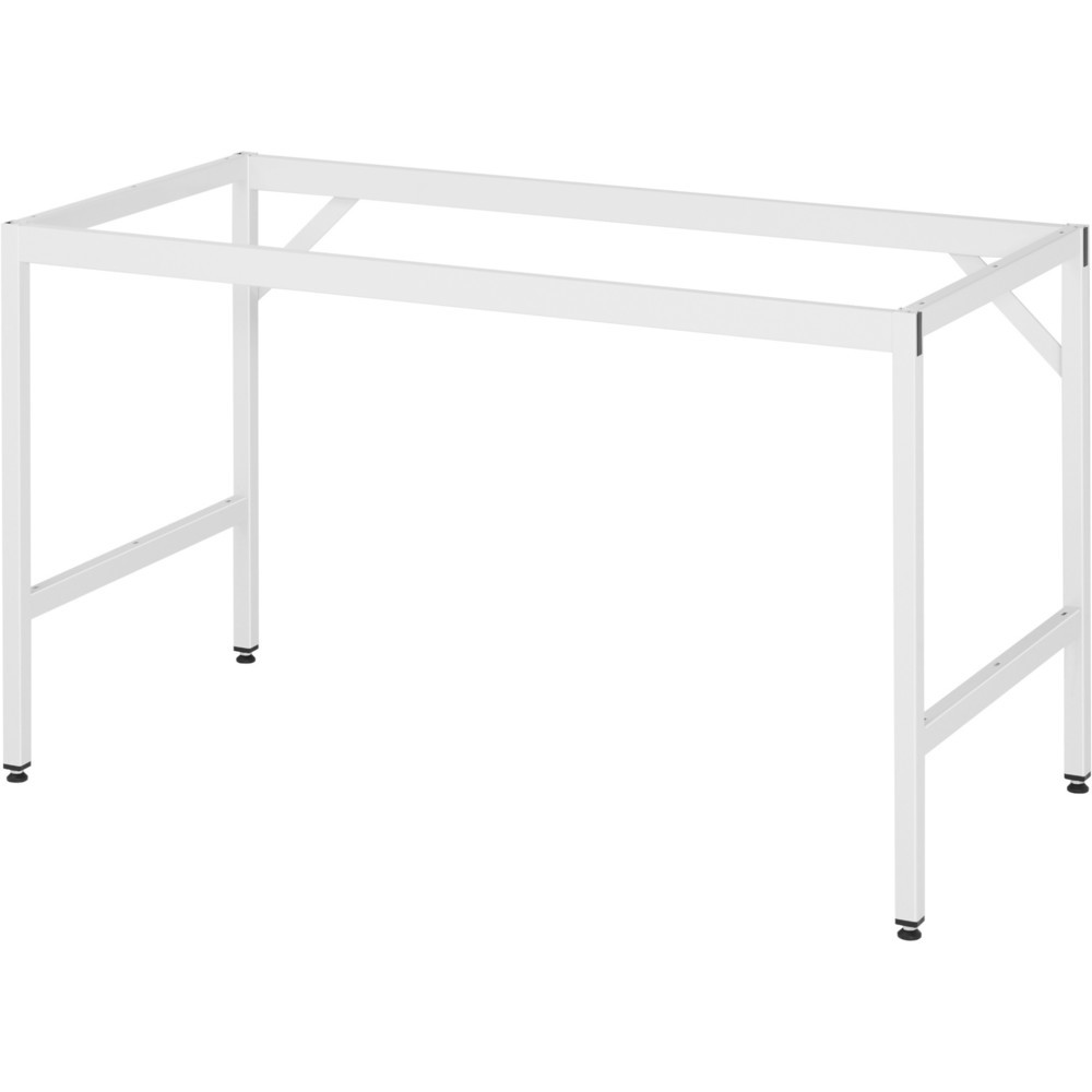 Číslo obrázka výrobku 4: Výškovo nastaviteľný pracovný stôl RAU série JERRY, v × š × h 800 – 850 × 1 500 × 1 000 mm, pracovná doska z bukového masívu