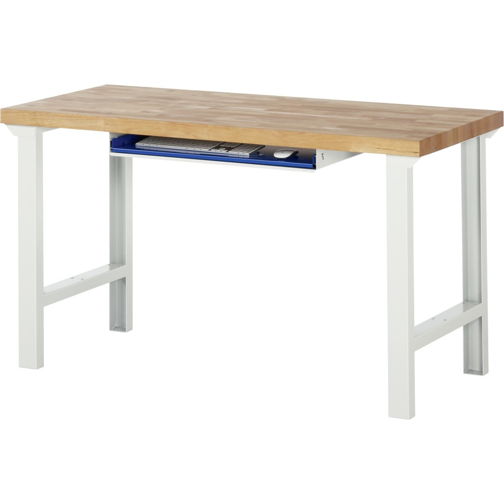 Číslo obrázka výrobku 4: Vysúvateľný priečinok na klávesnicu RAU 2, v × š × h 85 × 745 × 485 mm