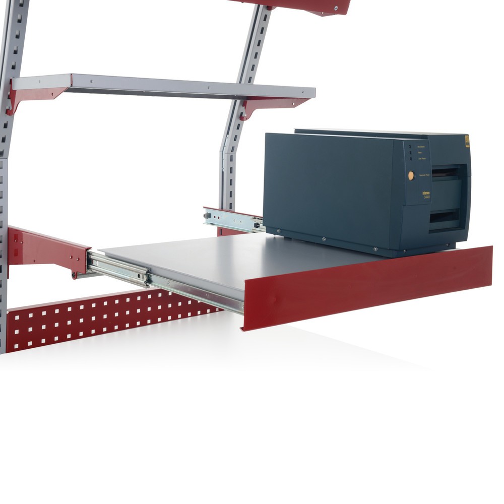 Obrázek produktu: Výsuvná police pro Rocholz balicí stoly SYSTEM FLEX, VxŠxH 140 x 800 x 500 mm