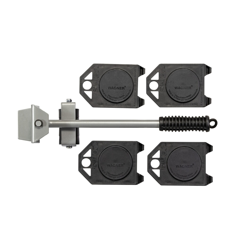 N° de l'image du produit 8 : WAGNER Aide au transport LIFT & ROLL Jeu combiné 5 pièces - capacité de charge 800 kg