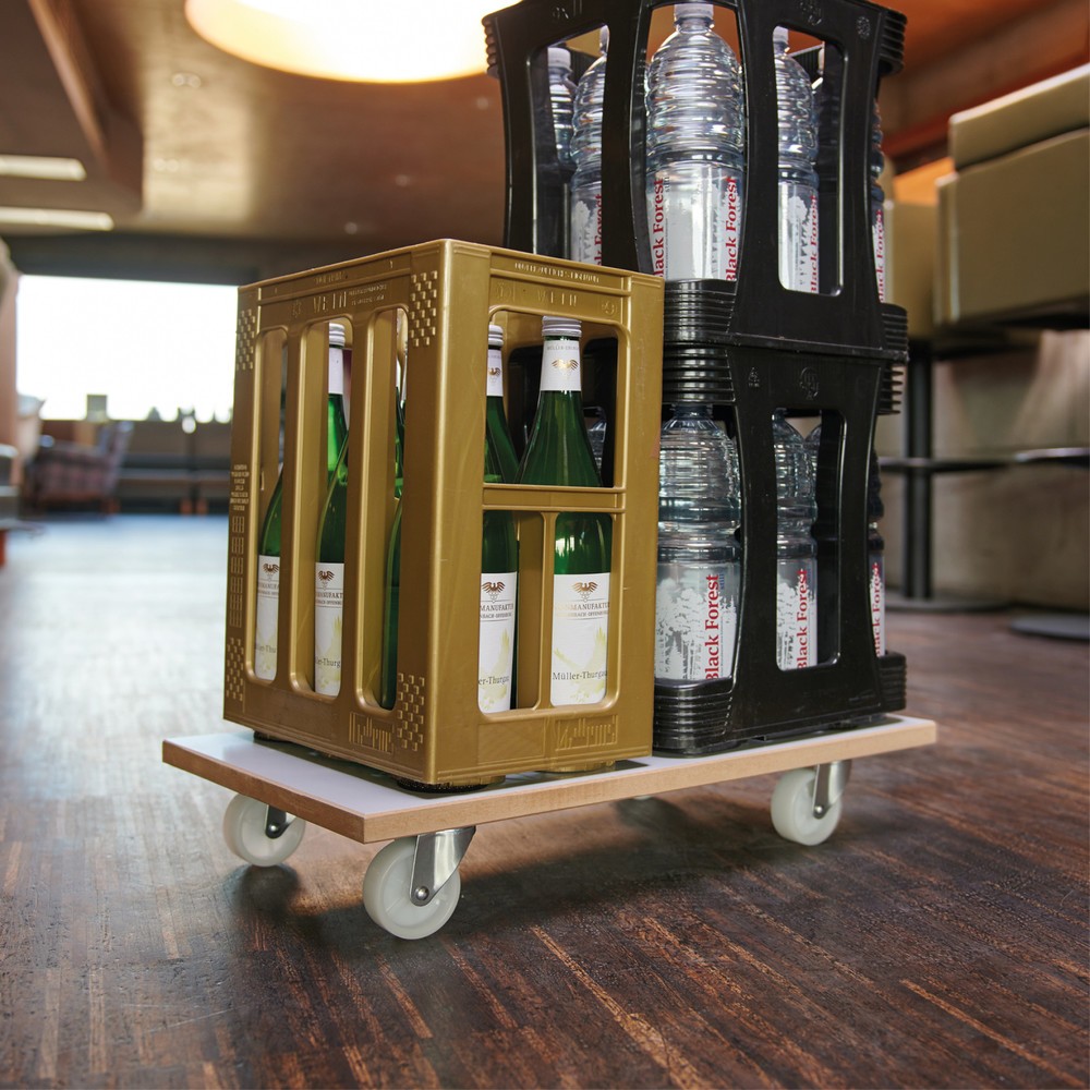 N° de l'image du produit 7 : WAGNER Aide au transport MDF EXTREME Mélamine - 57,5 x 30 x 10 cm, capacité de charge 200 kg