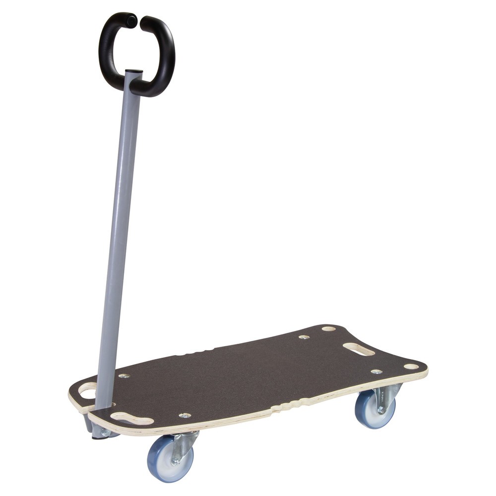 N° de l'image du produit 1 : WAGNER Aide au transport STAR CARRIER 80 x 40 x 14,5 cm timon capacité de charge 300 kg