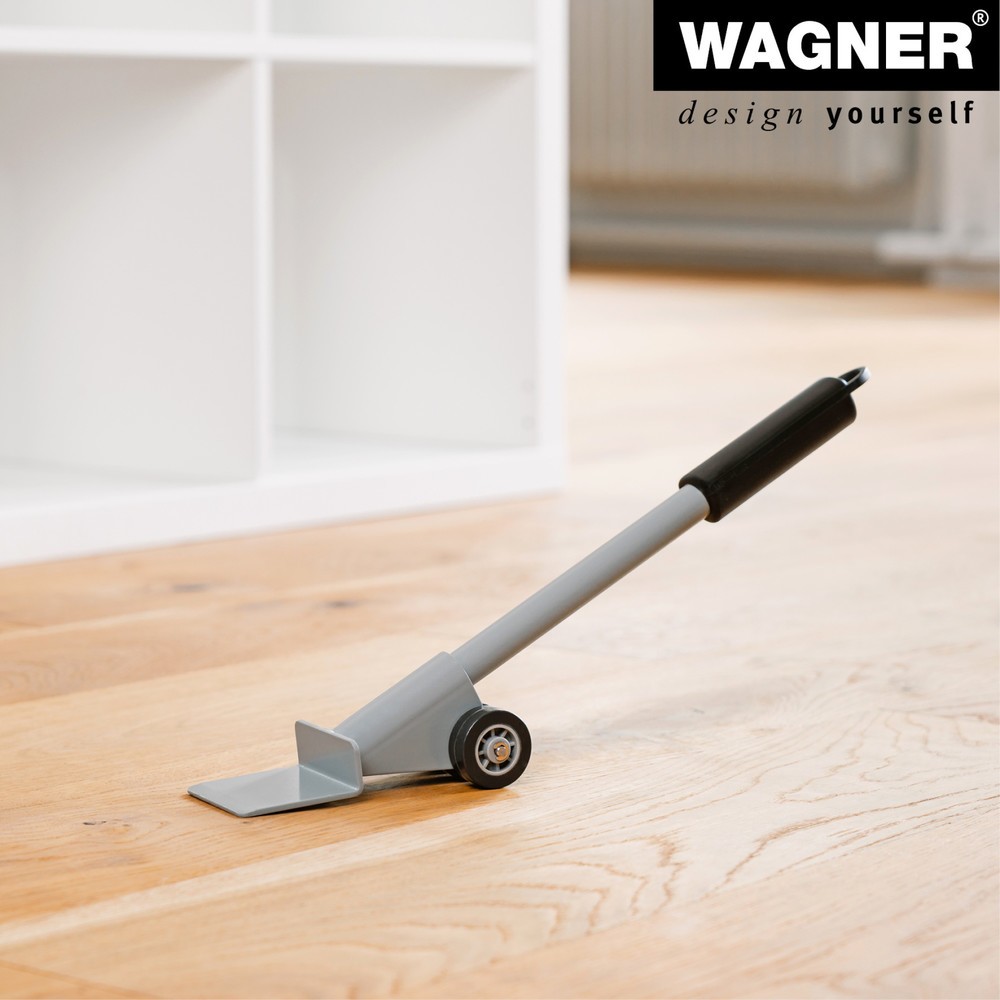 N° de l'image du produit 5 : WAGNER Lève-meuble / élévateur / aide au déménagement - 38 x 6,5 cm, acier, capacité de charge 150 kg