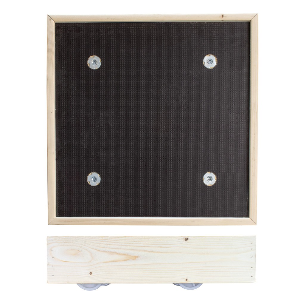 Produktabbildung Nr. 5: WAGNER Pflanzenroller MAXIGRIP 38 x 38 x 14,5 cm, Kiefer, TK 200 Kg