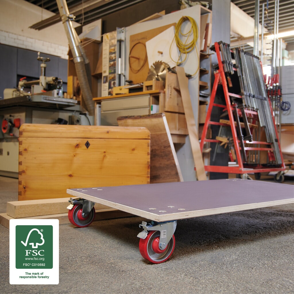 Produktabbildung Nr. 6: WAGNER PROFI Transporthilfe EURO 24 mm - 120 x 80 x 18 cm, TK 1000 Kg
