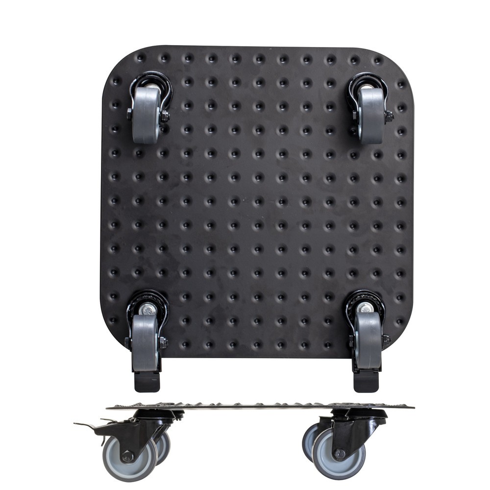 N° de l'image du produit 6 : WAGNER Rouleur pour plantes ALASKA BLACK 29 x 29 x 7,5 cm, capacité de charge 150 kg