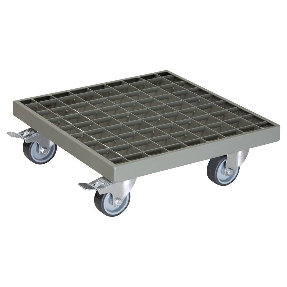 Illustration du produit: WAGNER Rouleur pour plantes INDUSTRIAL STYLE - 29 x 29 x 9,5 cm, capacité de charge 200 kg