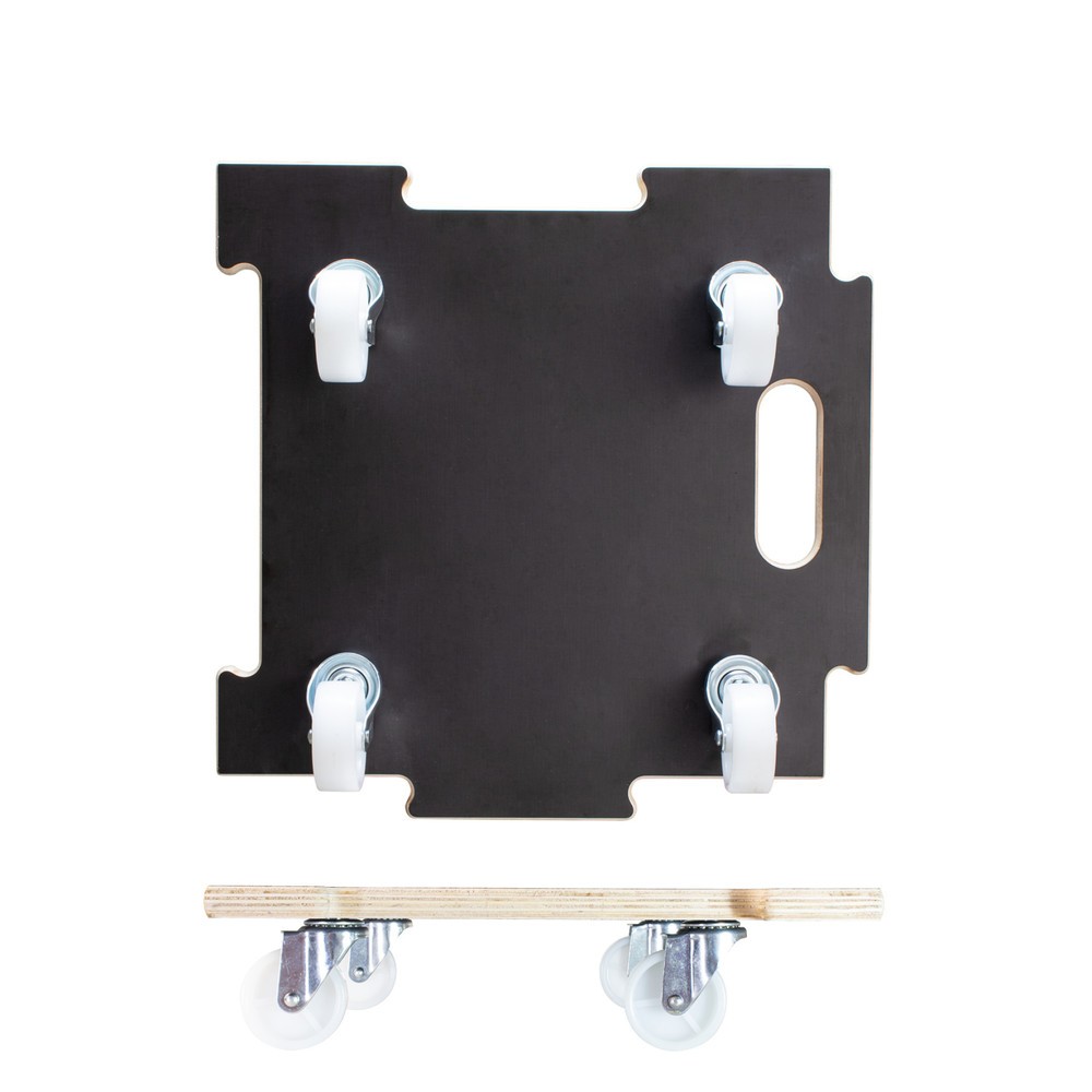 N° de l'image du produit 6 : WAGNER Rouleur pour plantes MAXIGRIP 39 x 39 x 10 cm bois, capacité de charge 200 kg